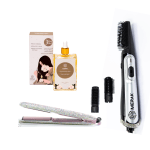 باكج تصفيف الشعر الاحترافي – استشوار 1200 واط + سيراميك 480°F + سيروم للشعر